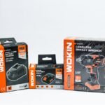 دريل بطارية WOKIN مقاس 1/2 بوصة – عزم 350 نيوتن – بطارية ليثيوم 20 فولت 4 أمبير